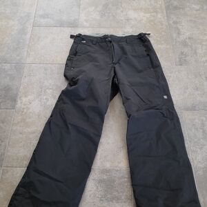 Large Ski Snowboard Pants Columbia Men's Black Tall